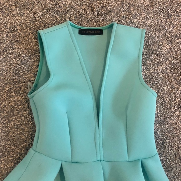 The Vintage Shop light blue dress, size small. - Picture 3 of 4